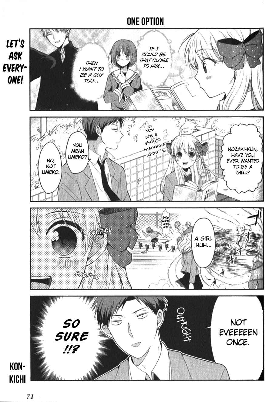 Page 1 Chapter 8 Gekkan Shoujo Nozaki-kun Anthology