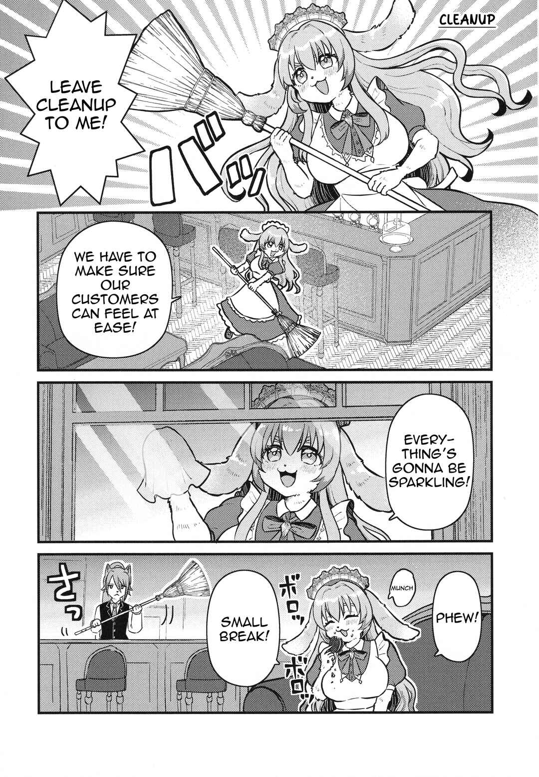 Page 14 Chapter Unknown_3daa Kissatetsu, Preparing to Open Shop