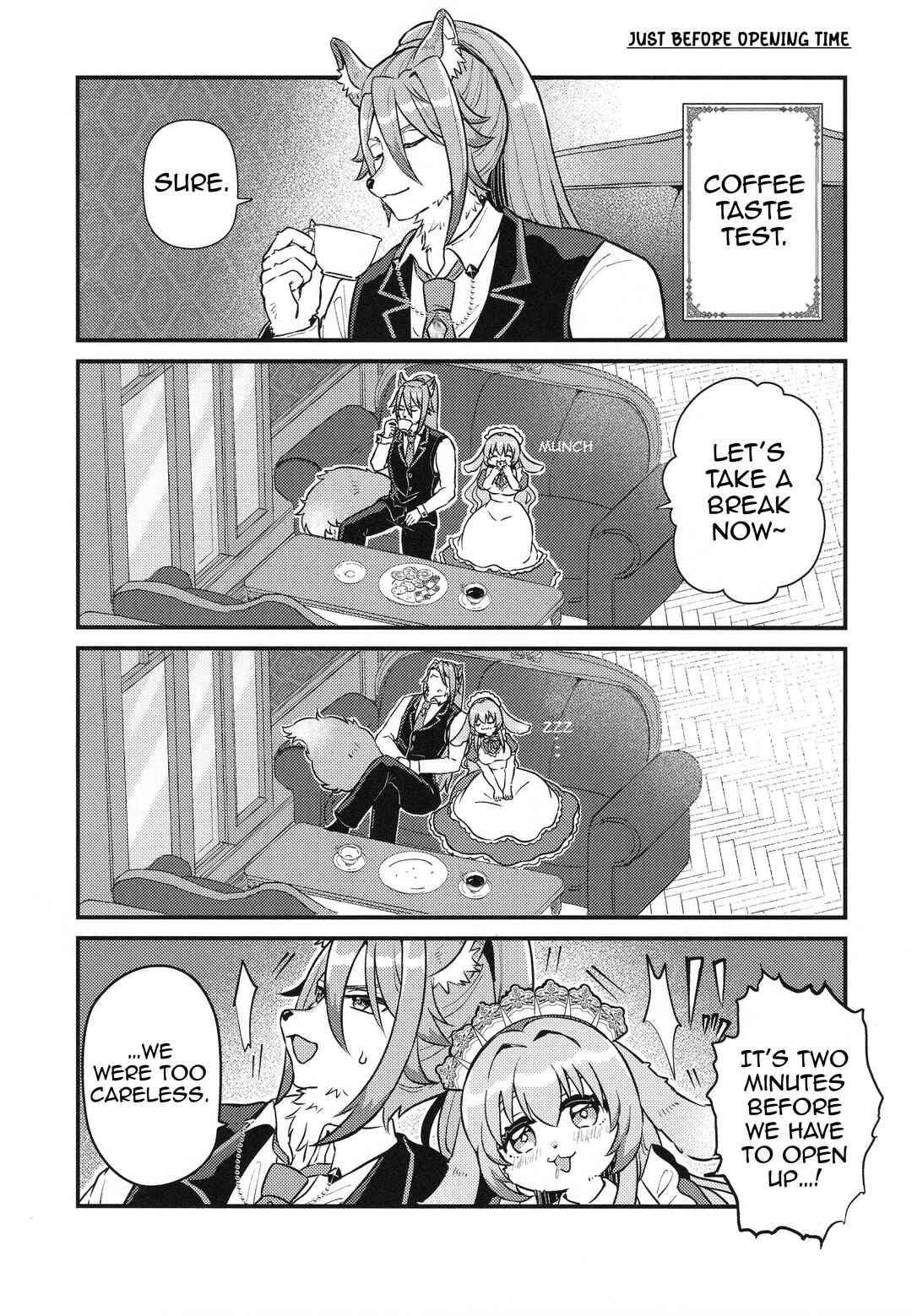 Page 19 Chapter Unknown_3daa Kissatetsu, Preparing to Open Shop