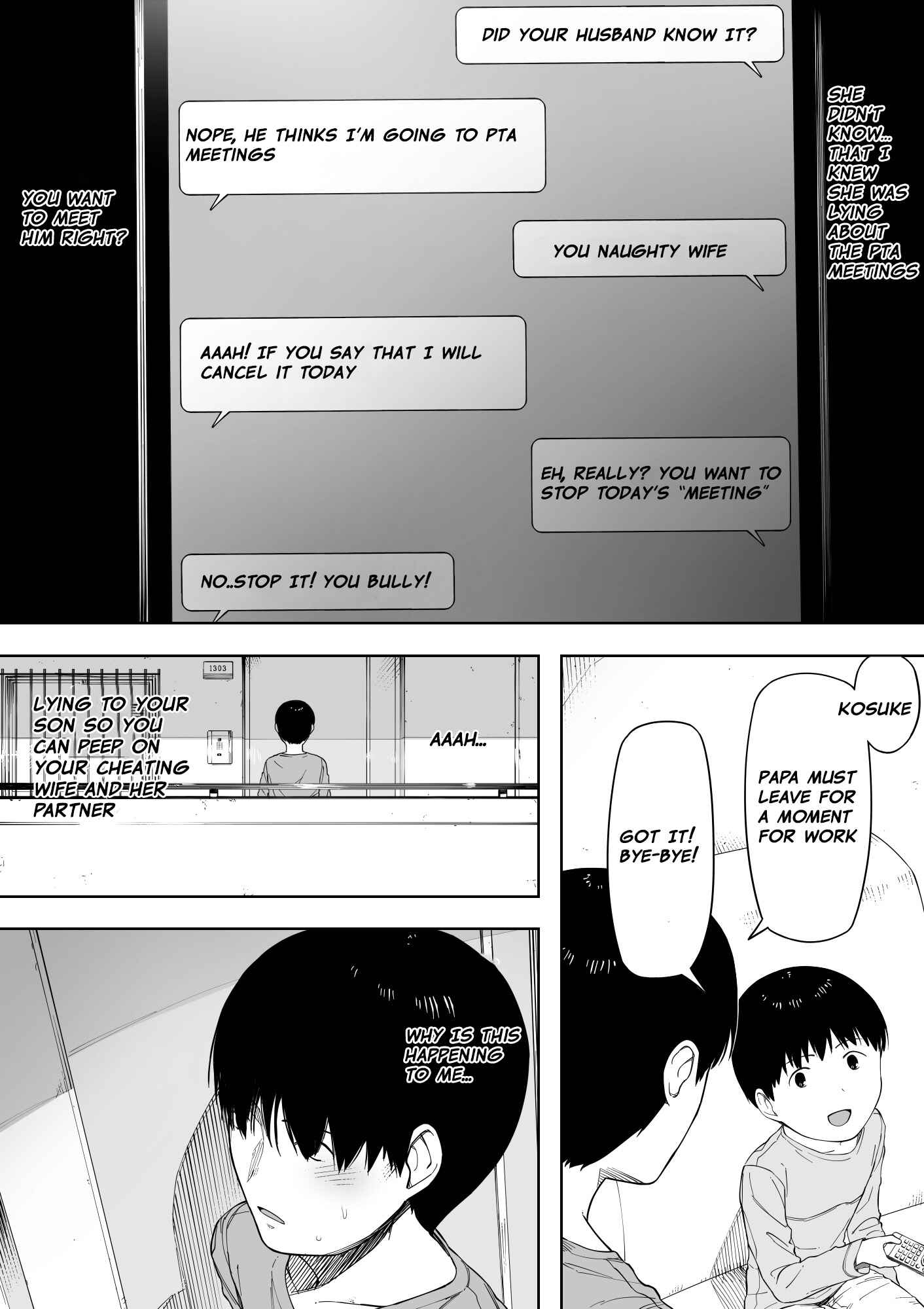 Page 19 Chapter 3 Aisai, Doui no Ue, Netorare