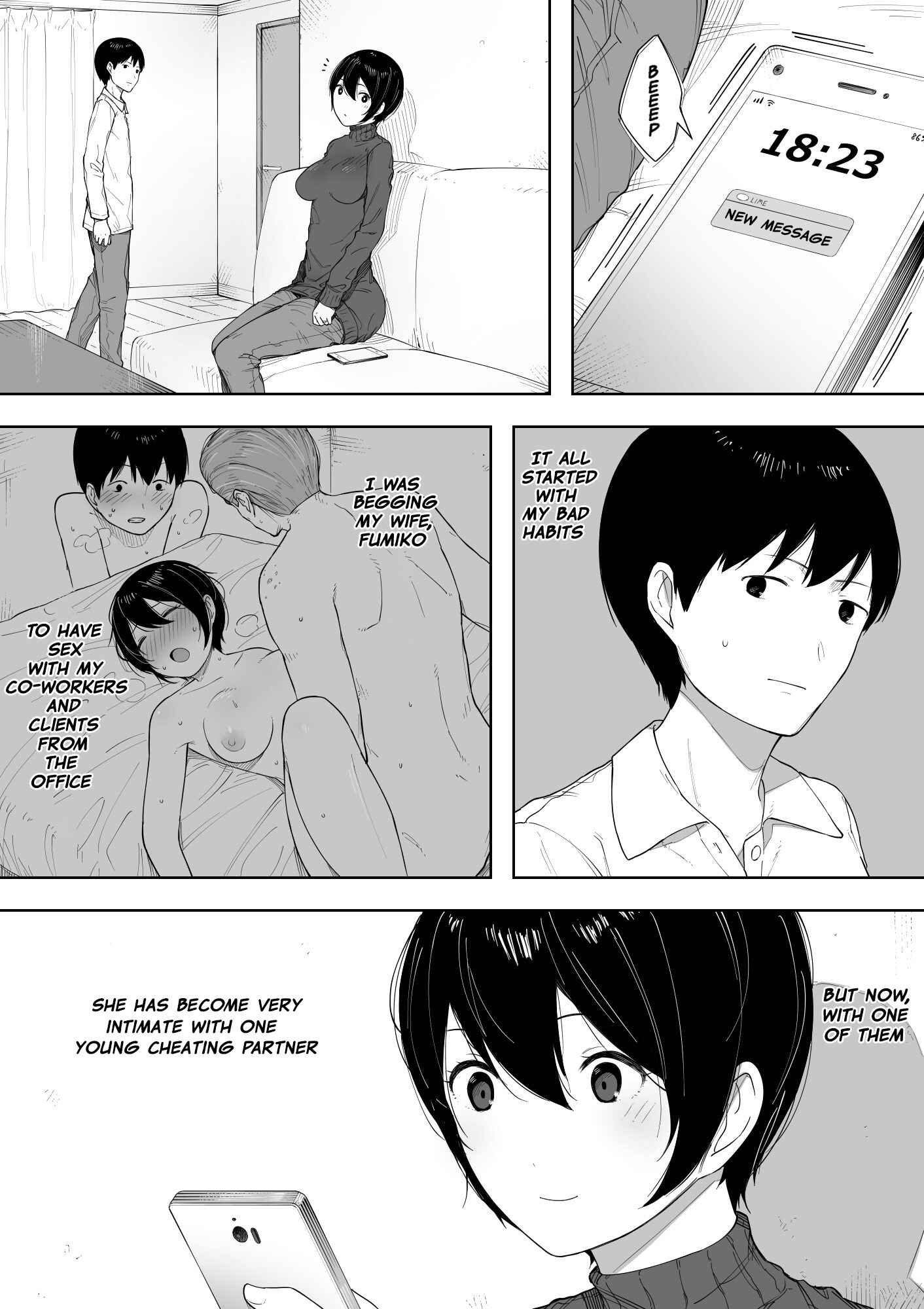 Page 2 Chapter 3 Aisai, Doui no Ue, Netorare