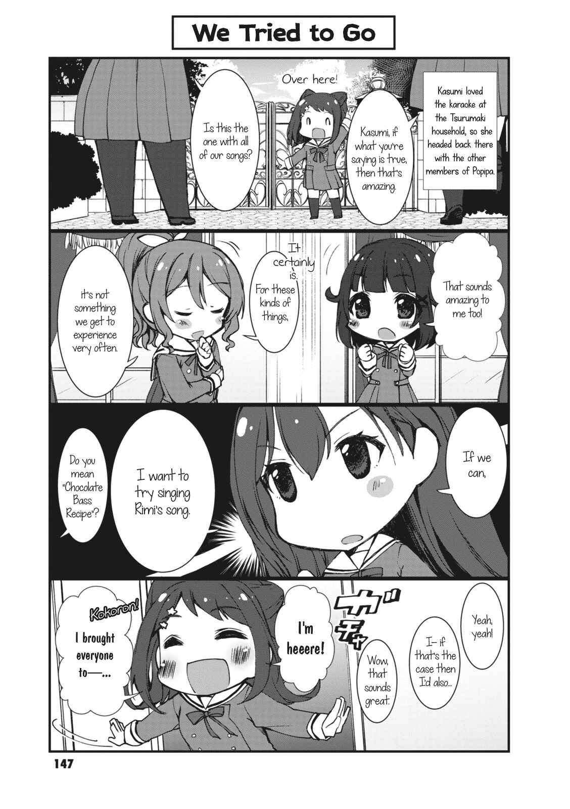 Page 1 Chapter 18 BanG Dream! Garupa☆PICO Comic Anthology