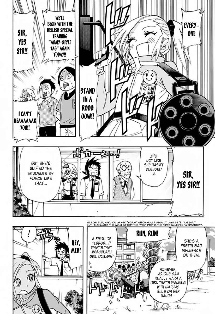 Page 4 Chapter 2 Kaette Kita! Shinmai Fukei Kiruko-san