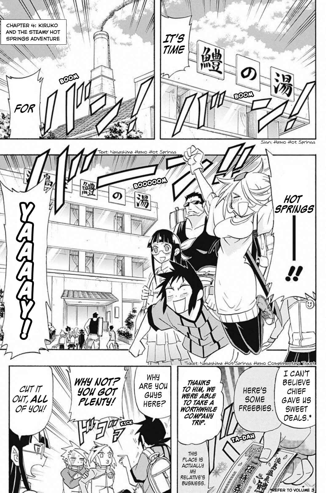 Page 1 Chapter 4 Kaette Kita! Shinmai Fukei Kiruko-san