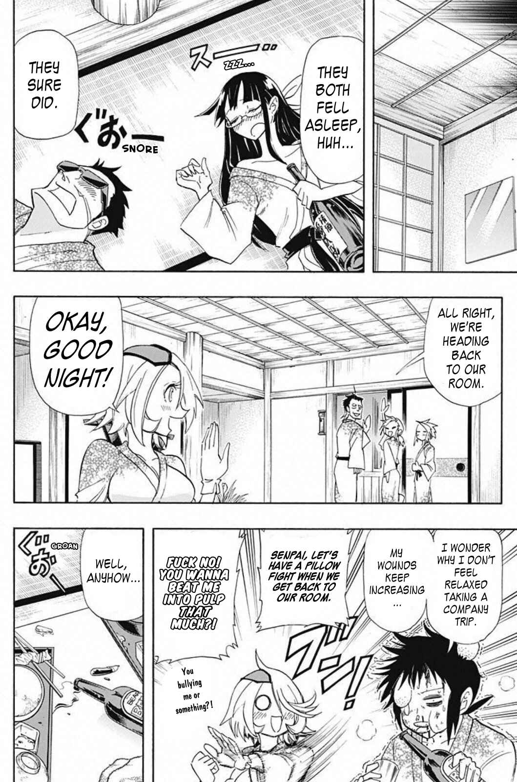 Page 12 Chapter 4 Kaette Kita! Shinmai Fukei Kiruko-san