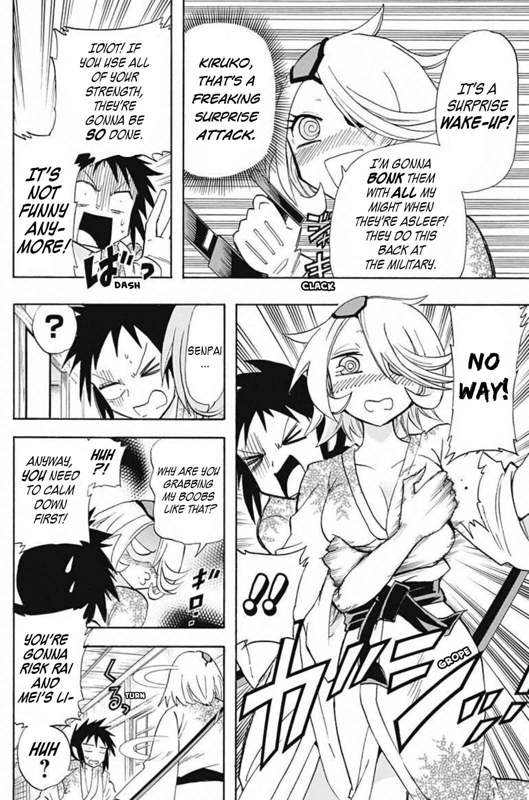 Page 16 Chapter 4 Kaette Kita! Shinmai Fukei Kiruko-san