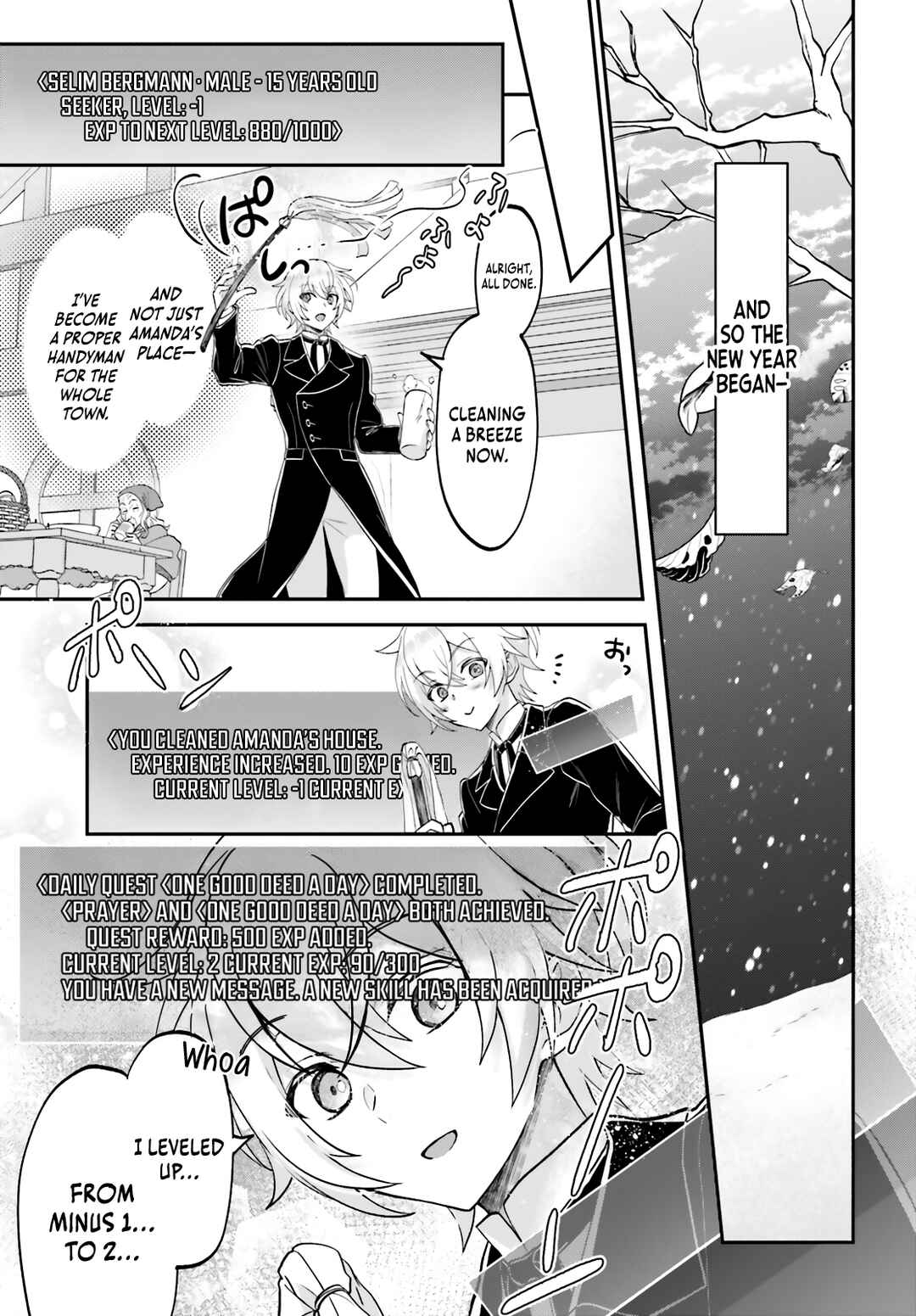 Page 16 Chapter 3 Yarinaoshi Kizoku no Seinjinka Level Up