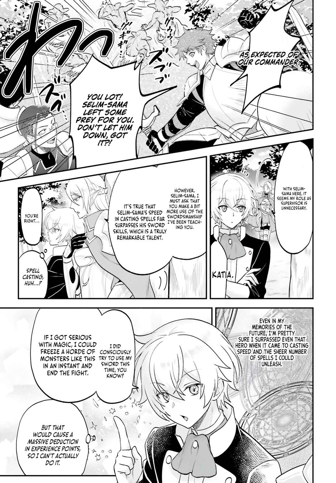 Page 22 Chapter 2 Yarinaoshi Kizoku no Seinjinka Level Up