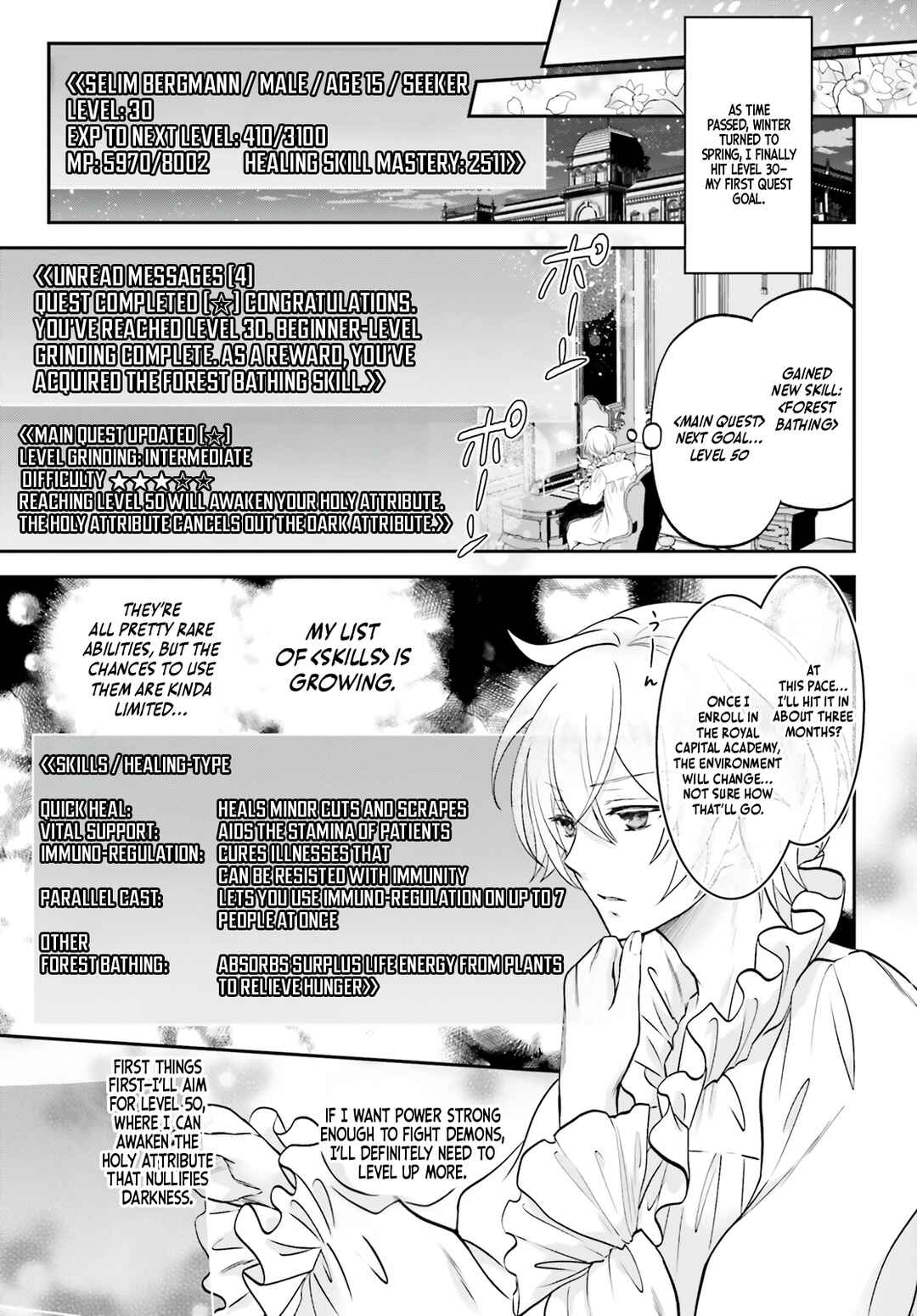 Page 22 Chapter 5 Yarinaoshi Kizoku no Seinjinka Level Up