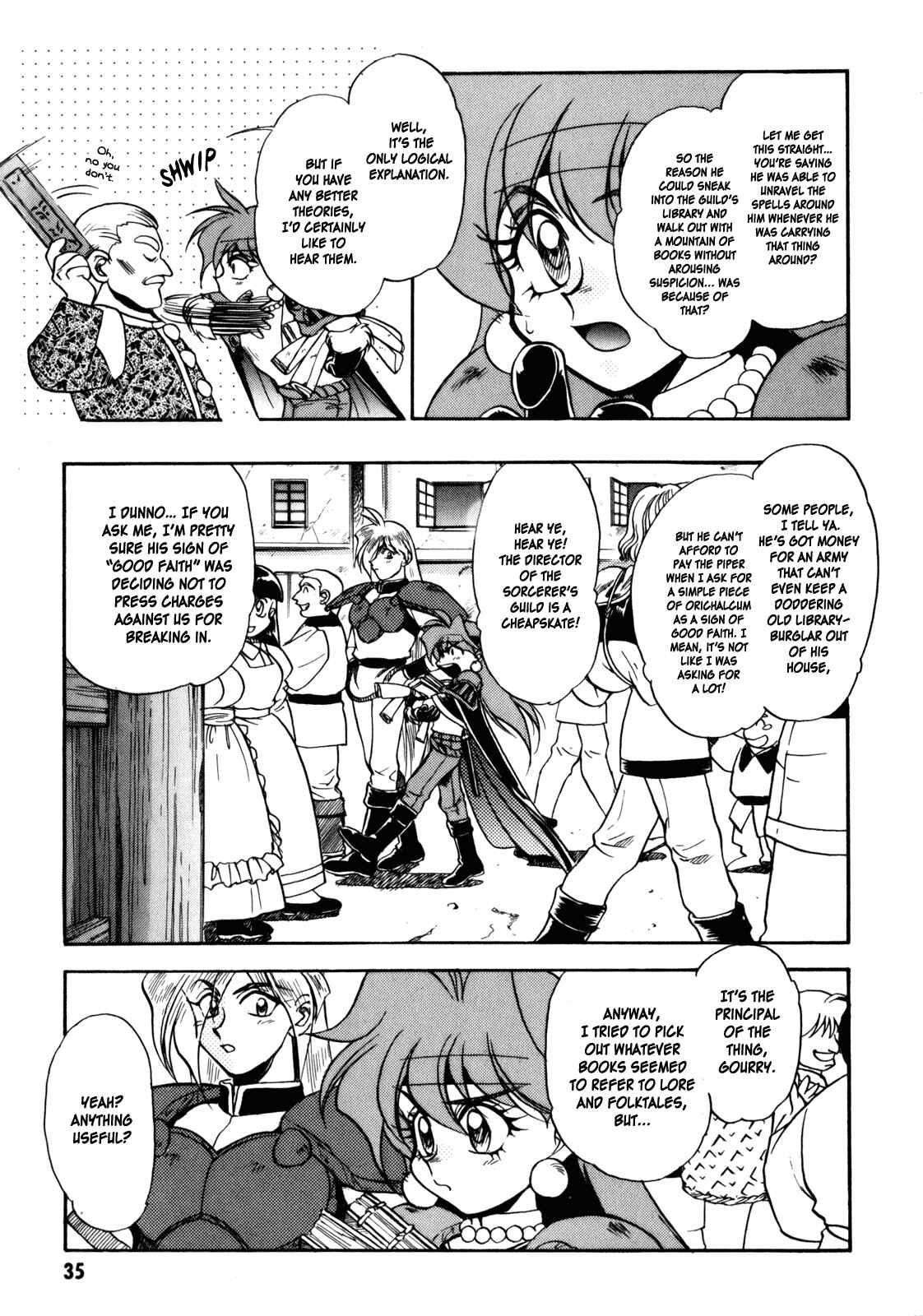 Page 35 Chapter 6 Slayers: Super-Explosive Demon Story