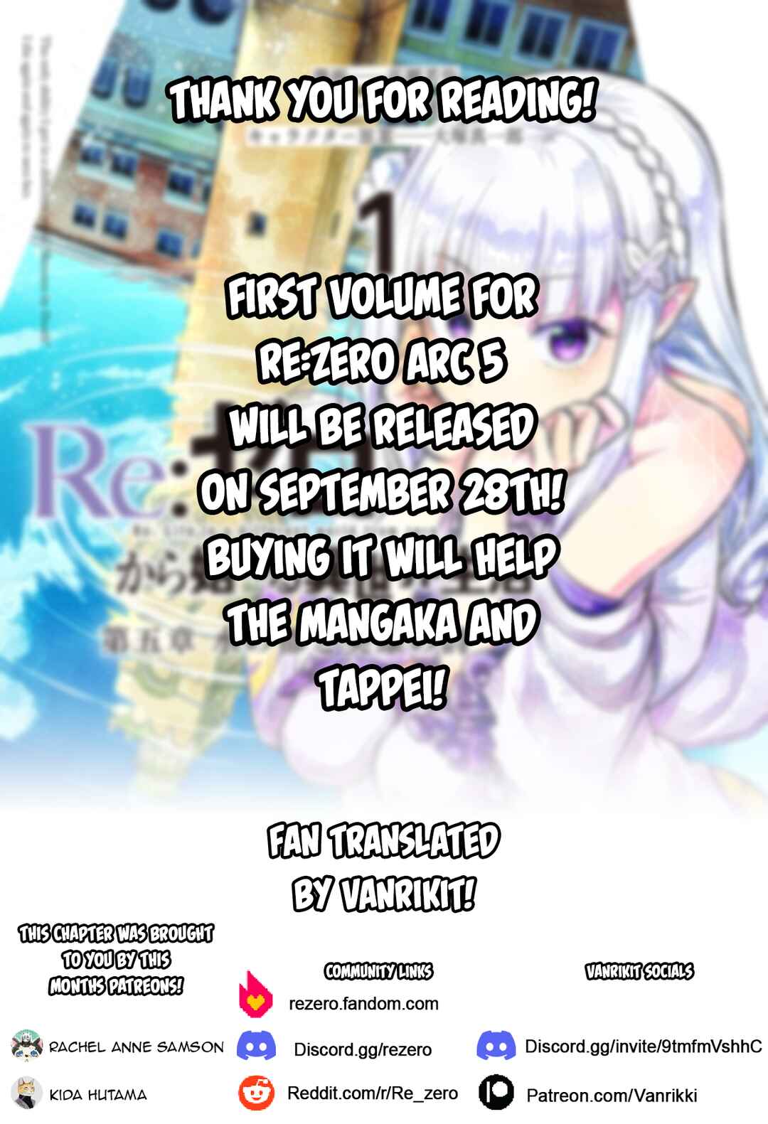 Page 10 Chapter 8.1 Re:Zero kara Hajimeru Isekai Seikatsu: Dai 5-shou—Mizu no Miyako to Eiyuu no Uta