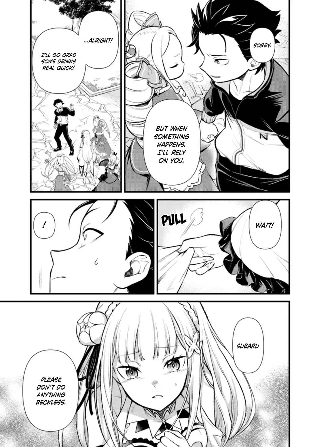 Page 5 Chapter 8.1 Re:Zero kara Hajimeru Isekai Seikatsu: Dai 5-shou—Mizu no Miyako to Eiyuu no Uta
