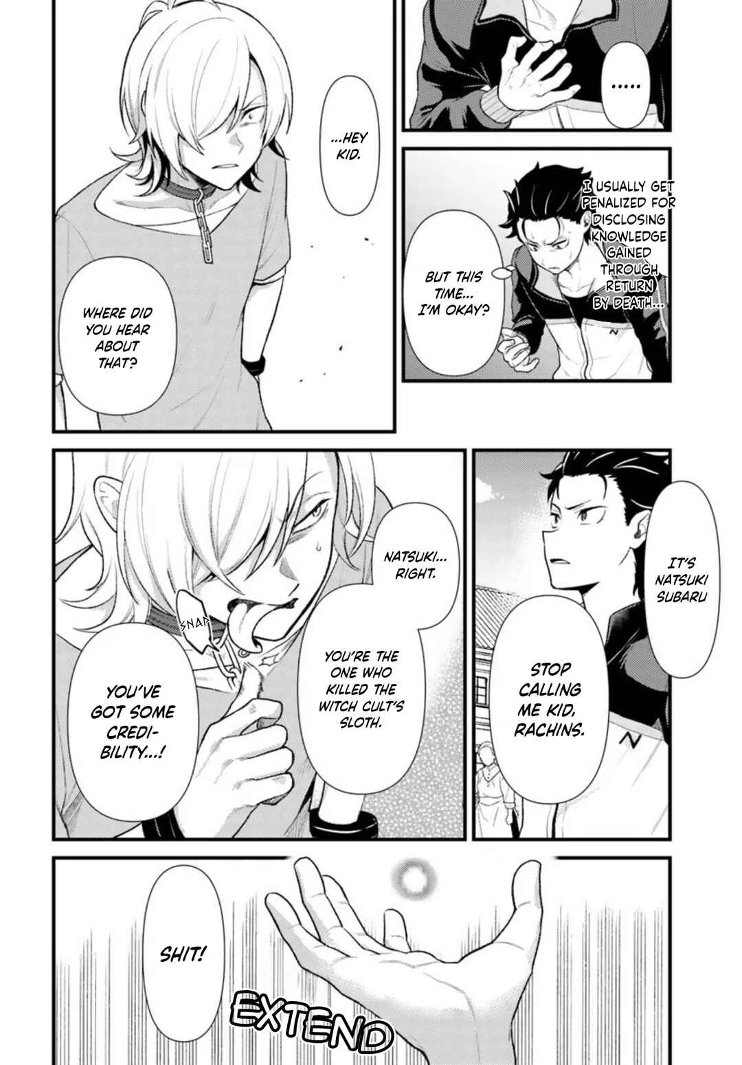 Page 8 Chapter 9.1 Re:Zero kara Hajimeru Isekai Seikatsu: Dai 5-shou—Mizu no Miyako to Eiyuu no Uta