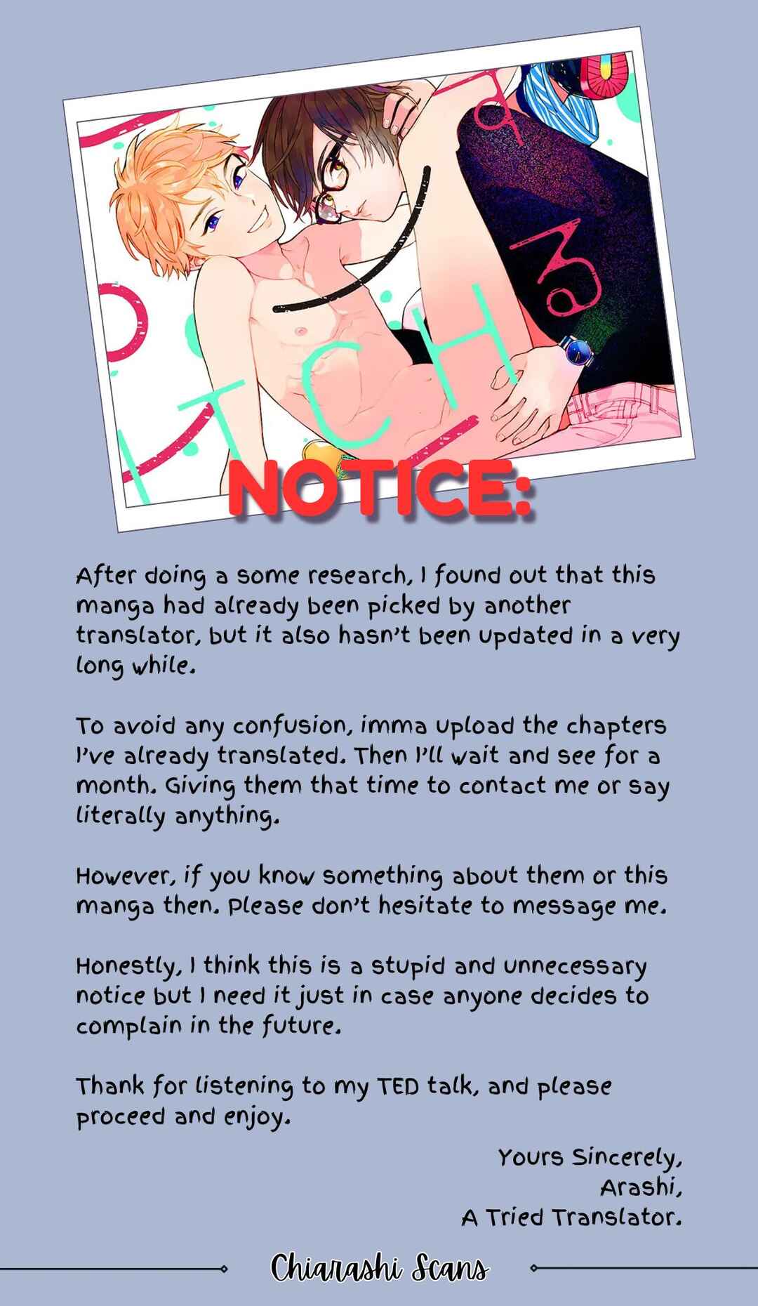Page 1 Chapter 1 Son of a Bitch in Love