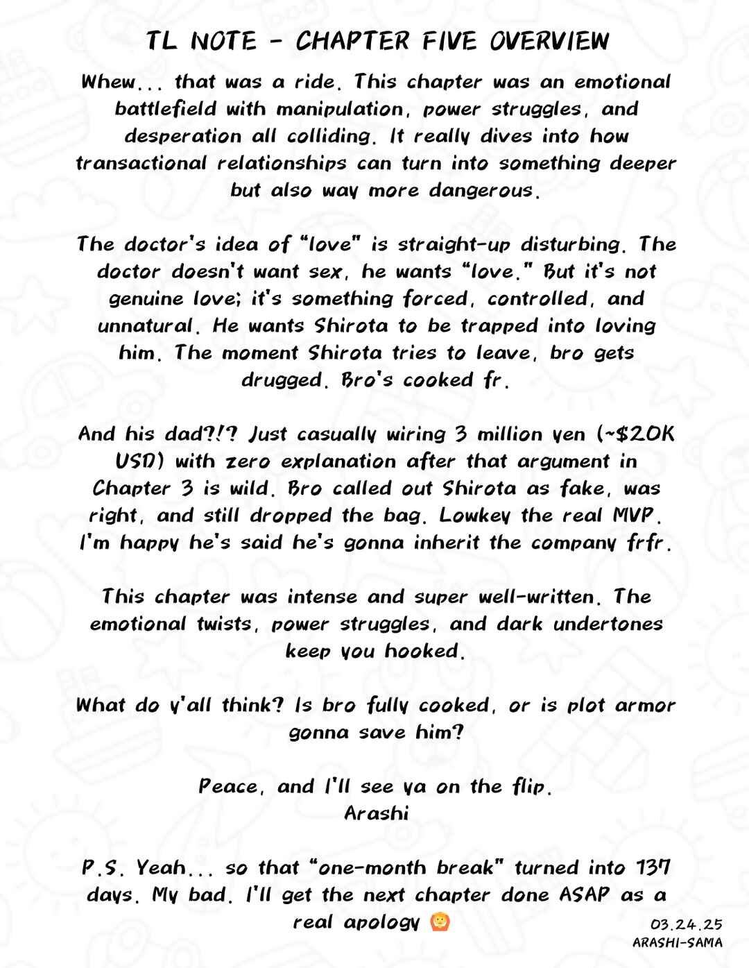 Page 40 Chapter 5 Son of a Bitch in Love