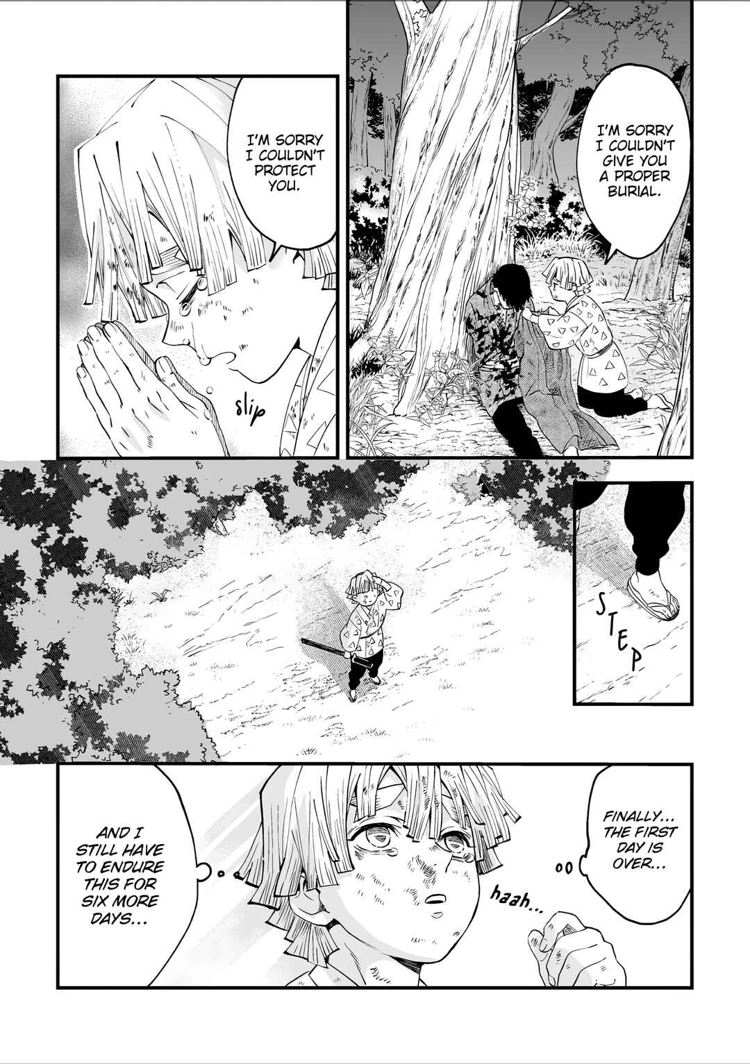 Page 18 Chapter Unknown_d6a3 Demon Slayer - Zenitsus Final Selection (Doujinshi)