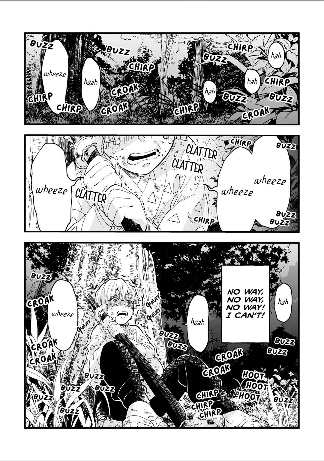 Page 3 Chapter Unknown_d6a3 Demon Slayer - Zenitsus Final Selection (Doujinshi)