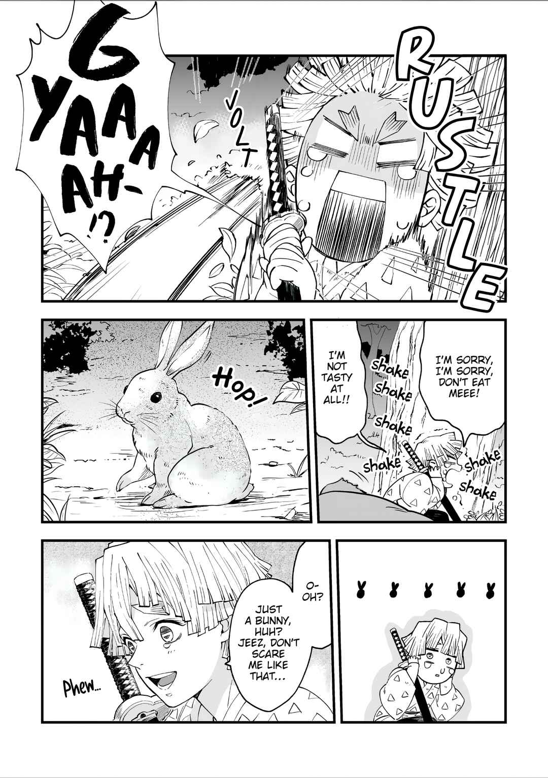 Page 5 Chapter Unknown_d6a3 Demon Slayer - Zenitsus Final Selection (Doujinshi)