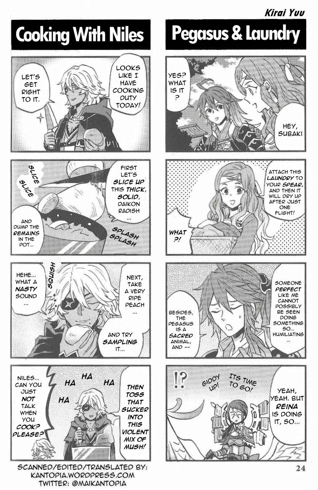 Page 5 Chapter 3 Fire Emblem if/Fates: 4Koma KINGS