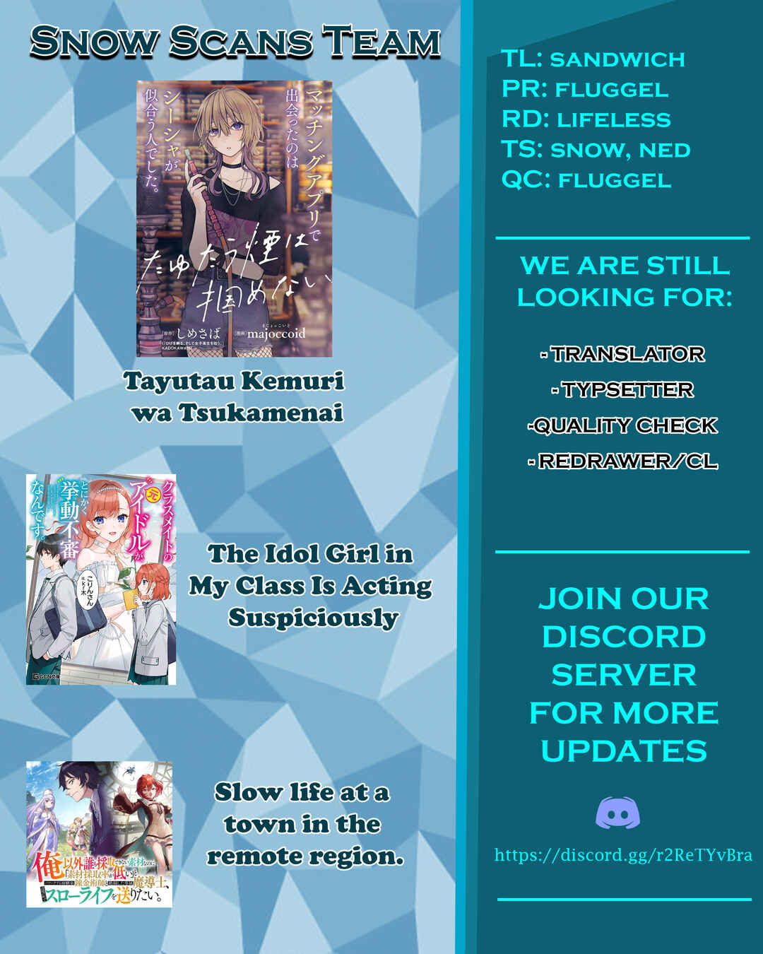 Page 21 Chapter 7 Tayutau Kemuri wa Tsukamenai