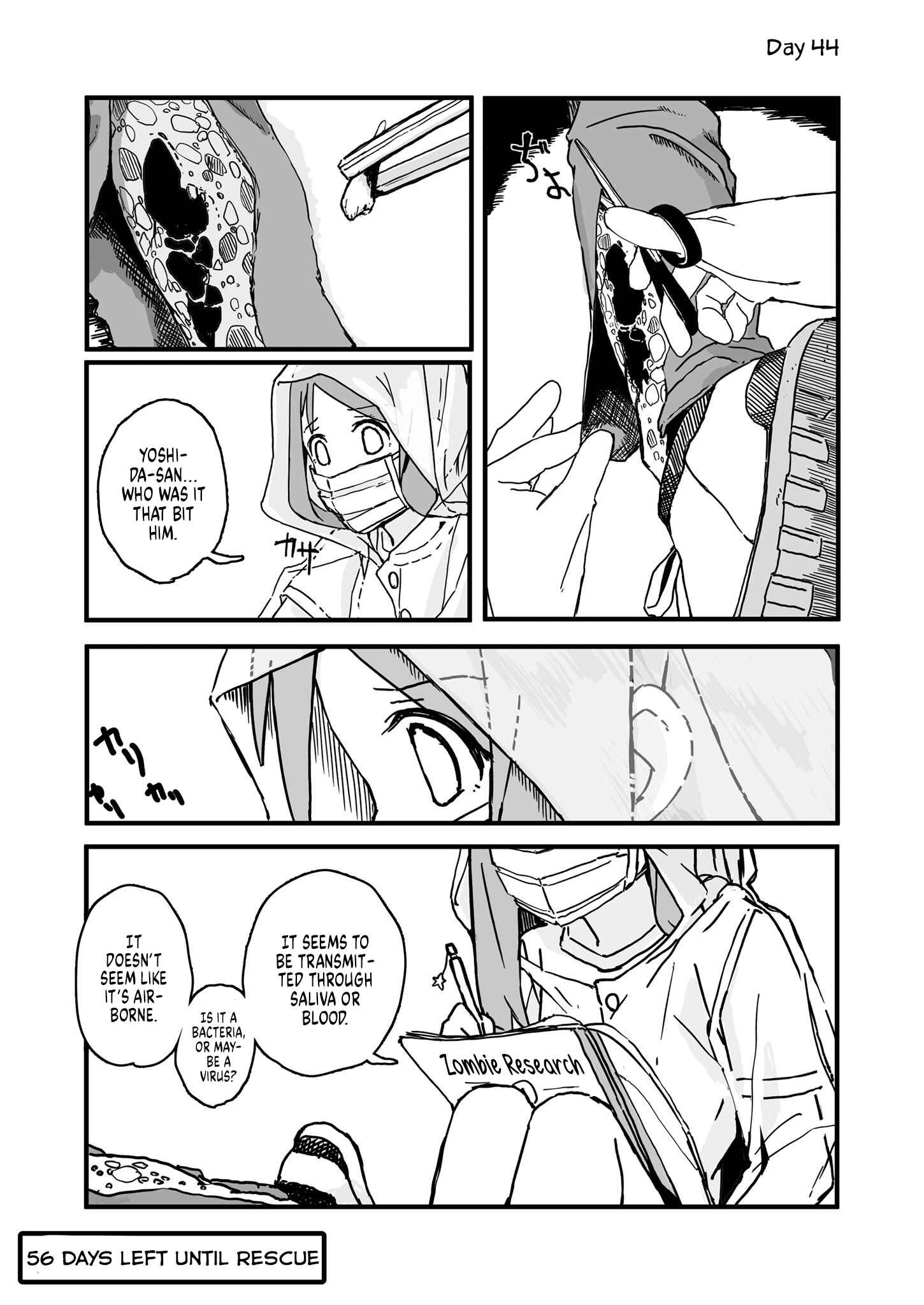 Page 1 Chapter 44 Convenience Store of the Dead ~The Convenience Store Clerk Will Get Rescued in 100 Days~