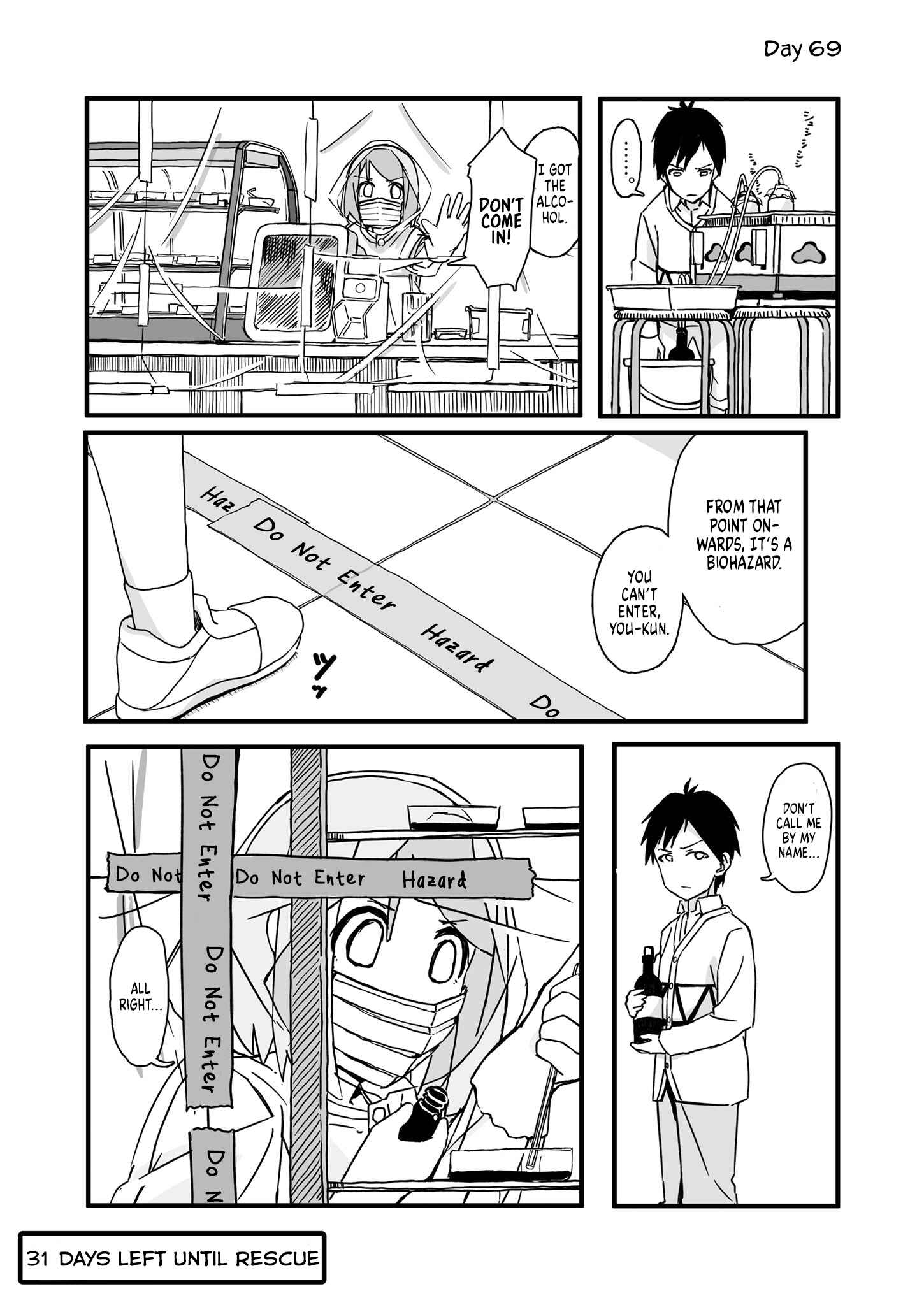 Page 1 Chapter 69 Convenience Store of the Dead ~The Convenience Store Clerk Will Get Rescued in 100 Days~