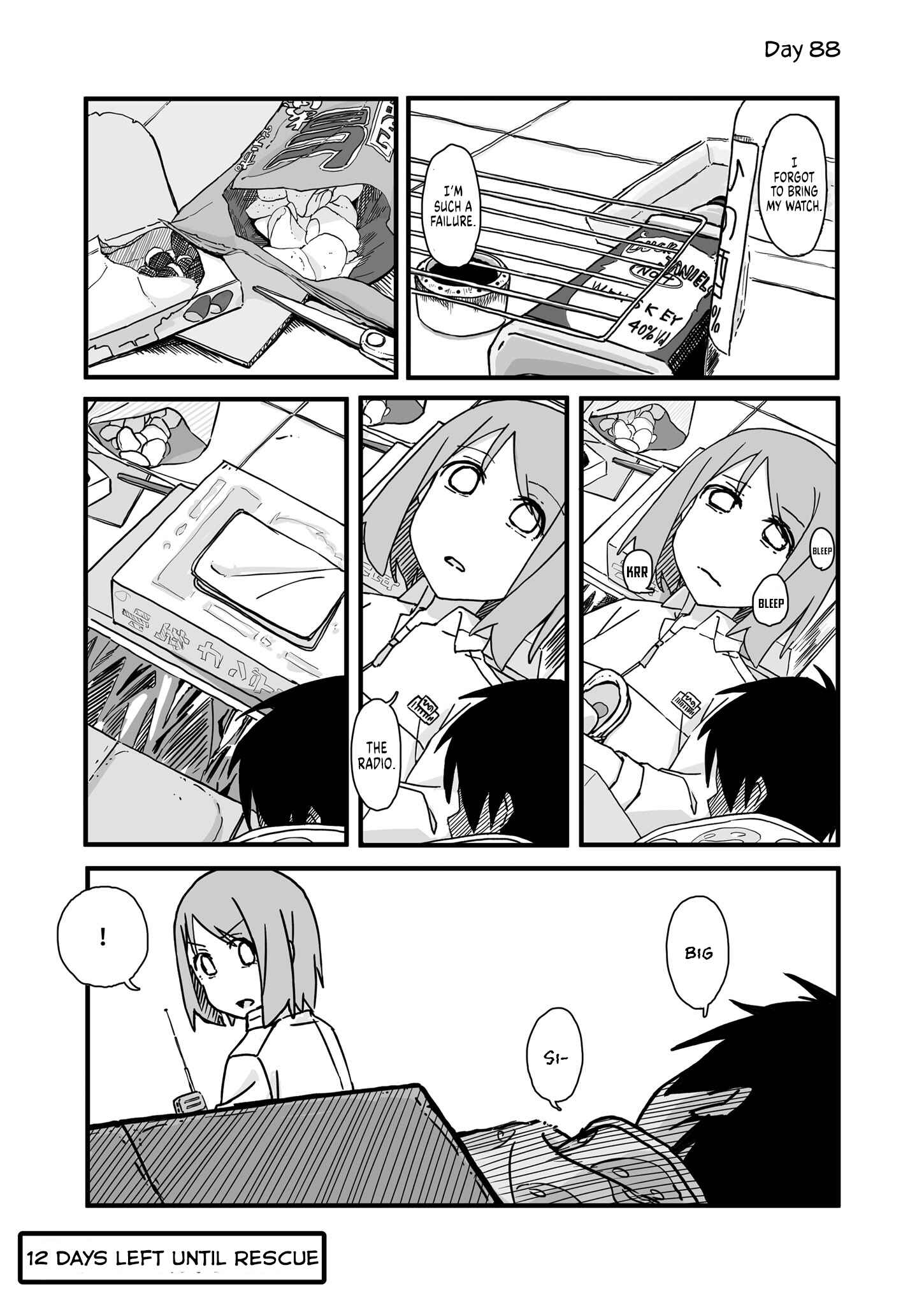 Page 1 Chapter 88 Convenience Store of the Dead ~The Convenience Store Clerk Will Get Rescued in 100 Days~