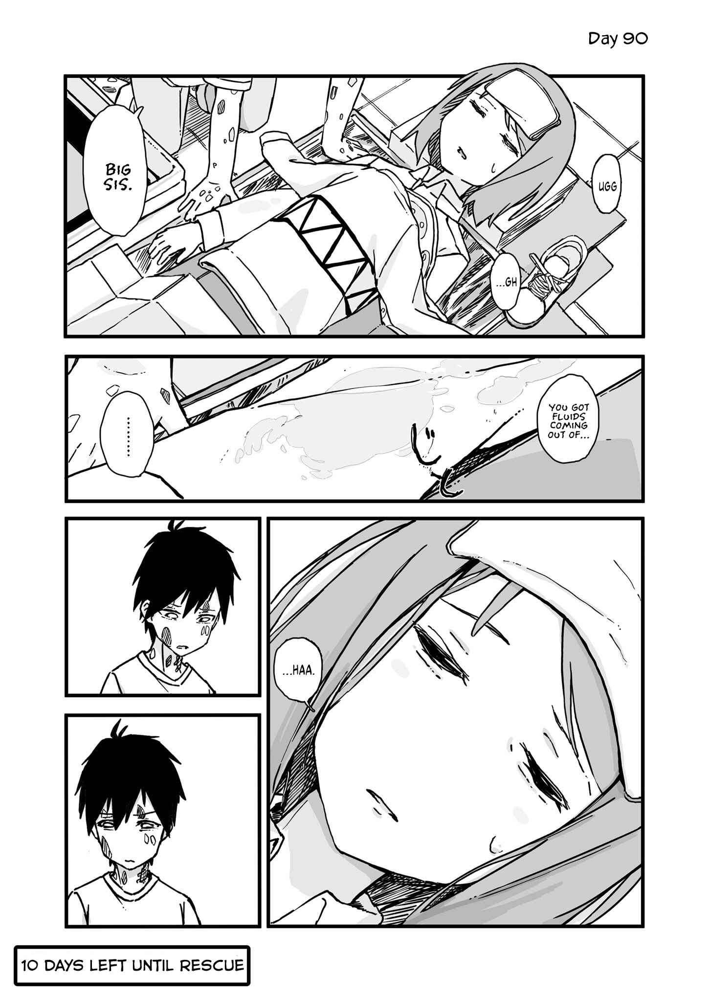 Page 1 Chapter 90 Convenience Store of the Dead ~The Convenience Store Clerk Will Get Rescued in 100 Days~