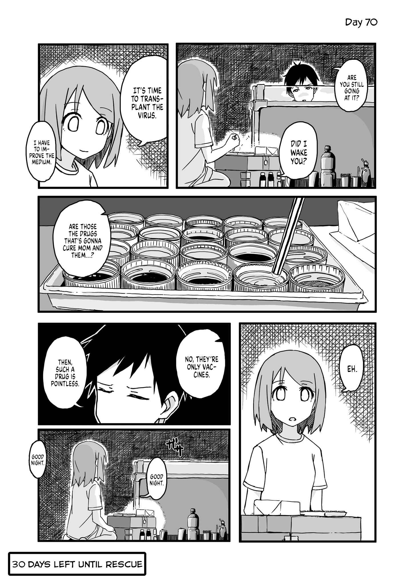 Page 1 Chapter 70 Convenience Store of the Dead ~The Convenience Store Clerk Will Get Rescued in 100 Days~