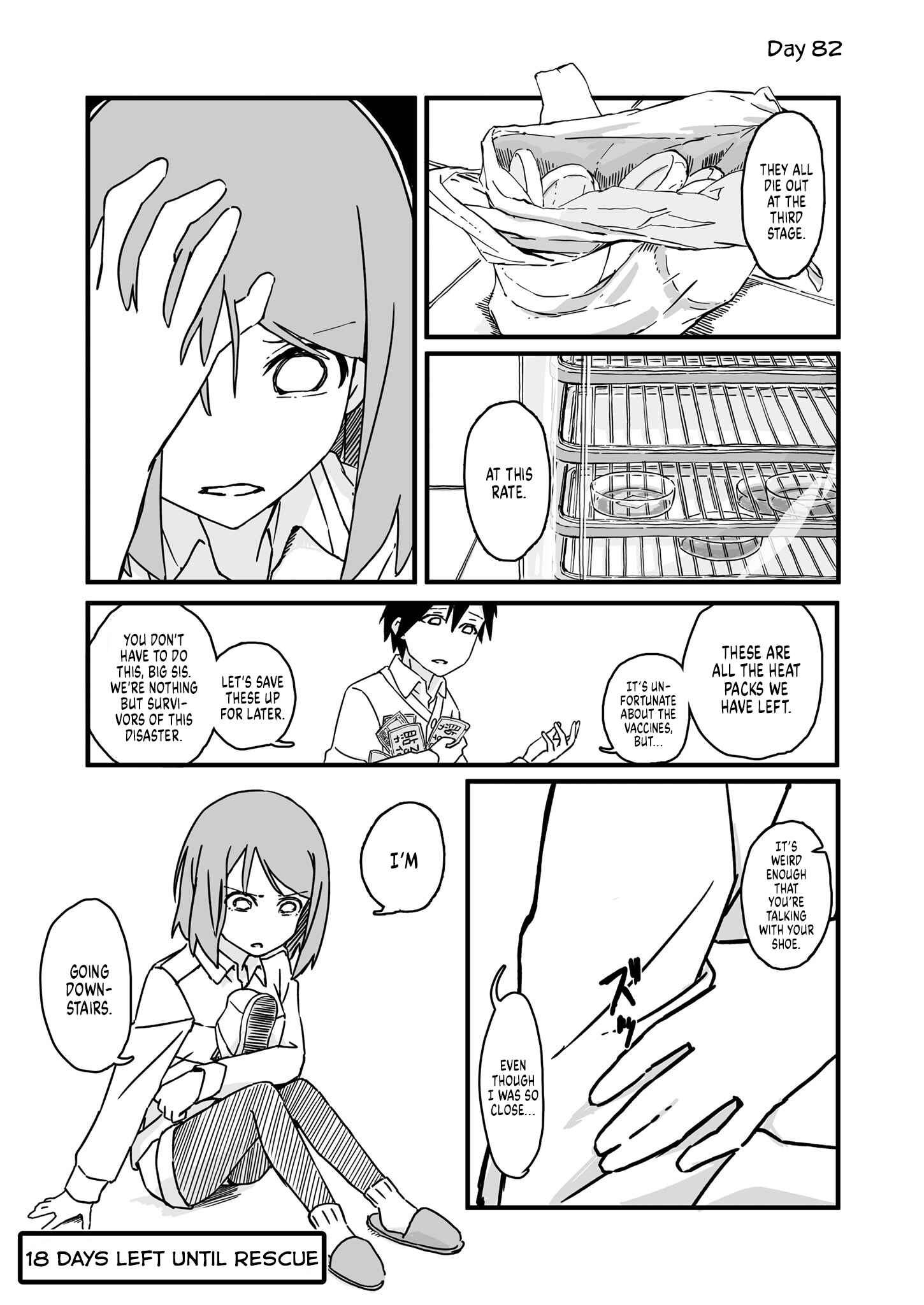Page 1 Chapter 82 Convenience Store of the Dead ~The Convenience Store Clerk Will Get Rescued in 100 Days~