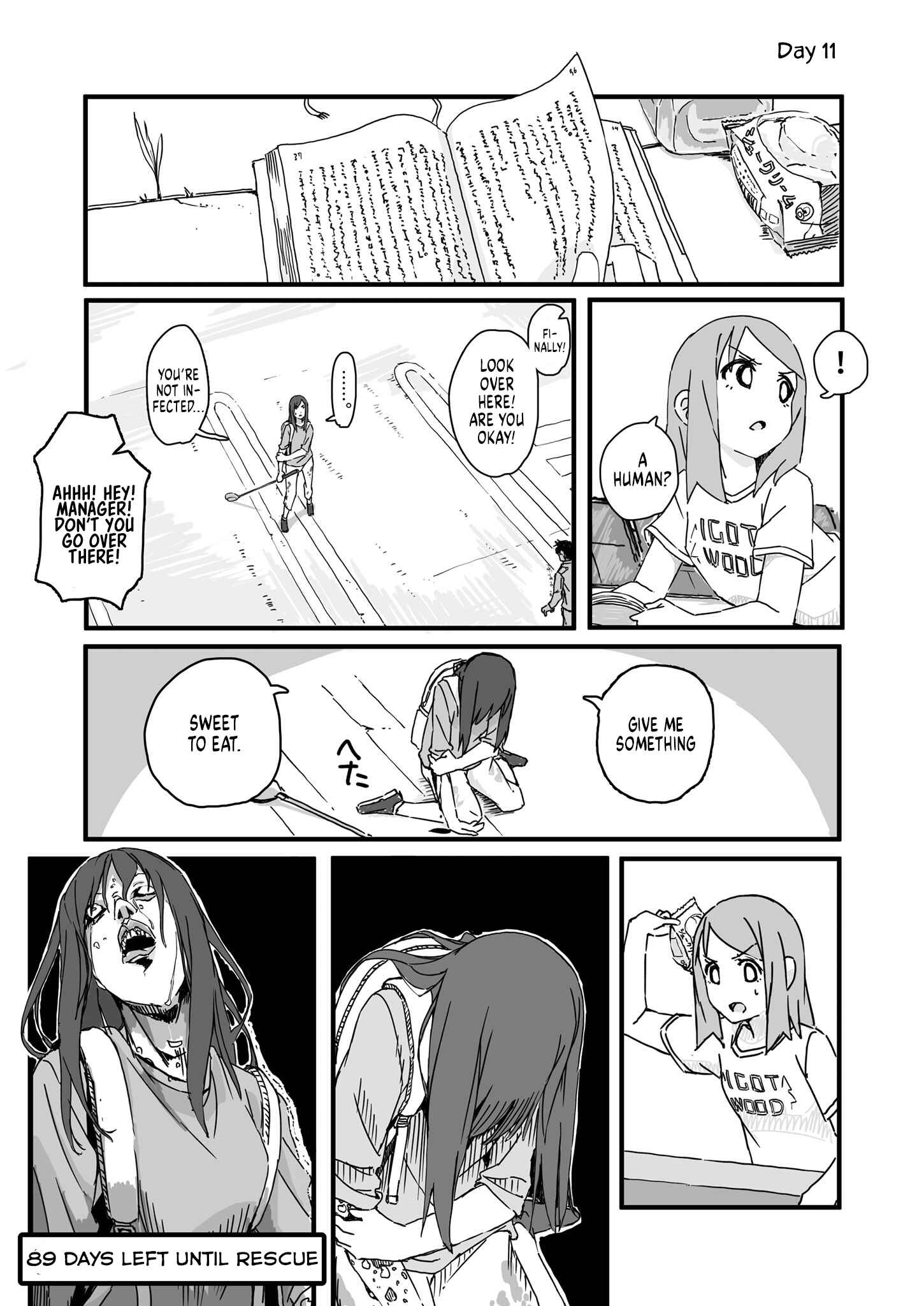 Page 1 Chapter 11 Convenience Store of the Dead ~The Convenience Store Clerk Will Get Rescued in 100 Days~