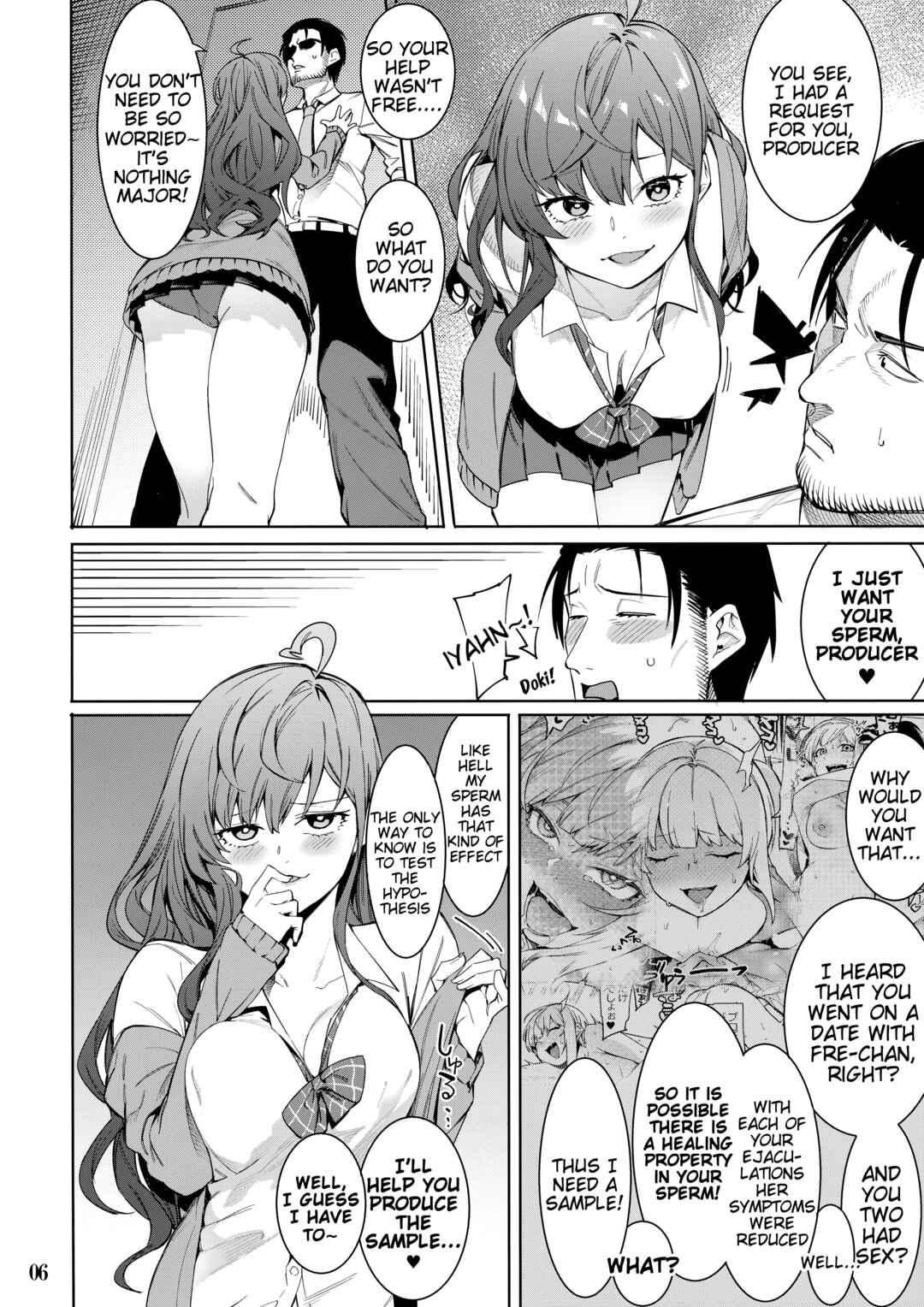 Page 5 Chapter Unknown_ea3d THE iDOLM@STER Cinderella Girls - Lip Sync (Doujinshi)