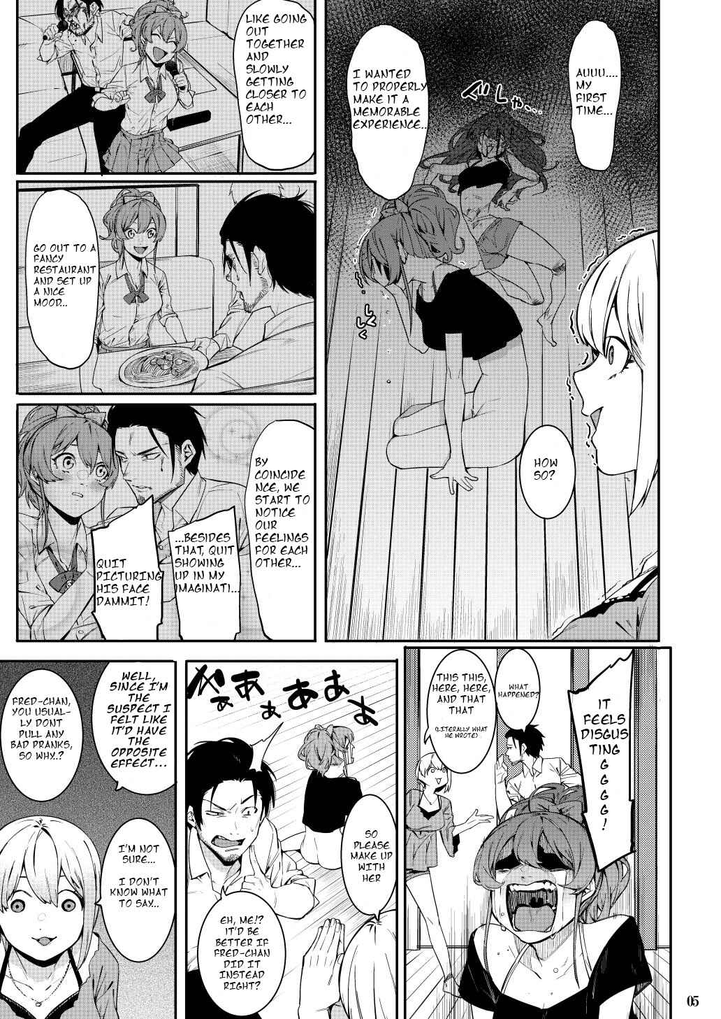 Page 4 Chapter Unknown_6d1c THE iDOLM@STER Cinderella Girls - Lip Sync (Doujinshi)