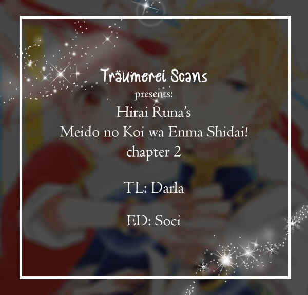 Page 1 Chapter 2 Meido no Koi wa Enma Shidai!