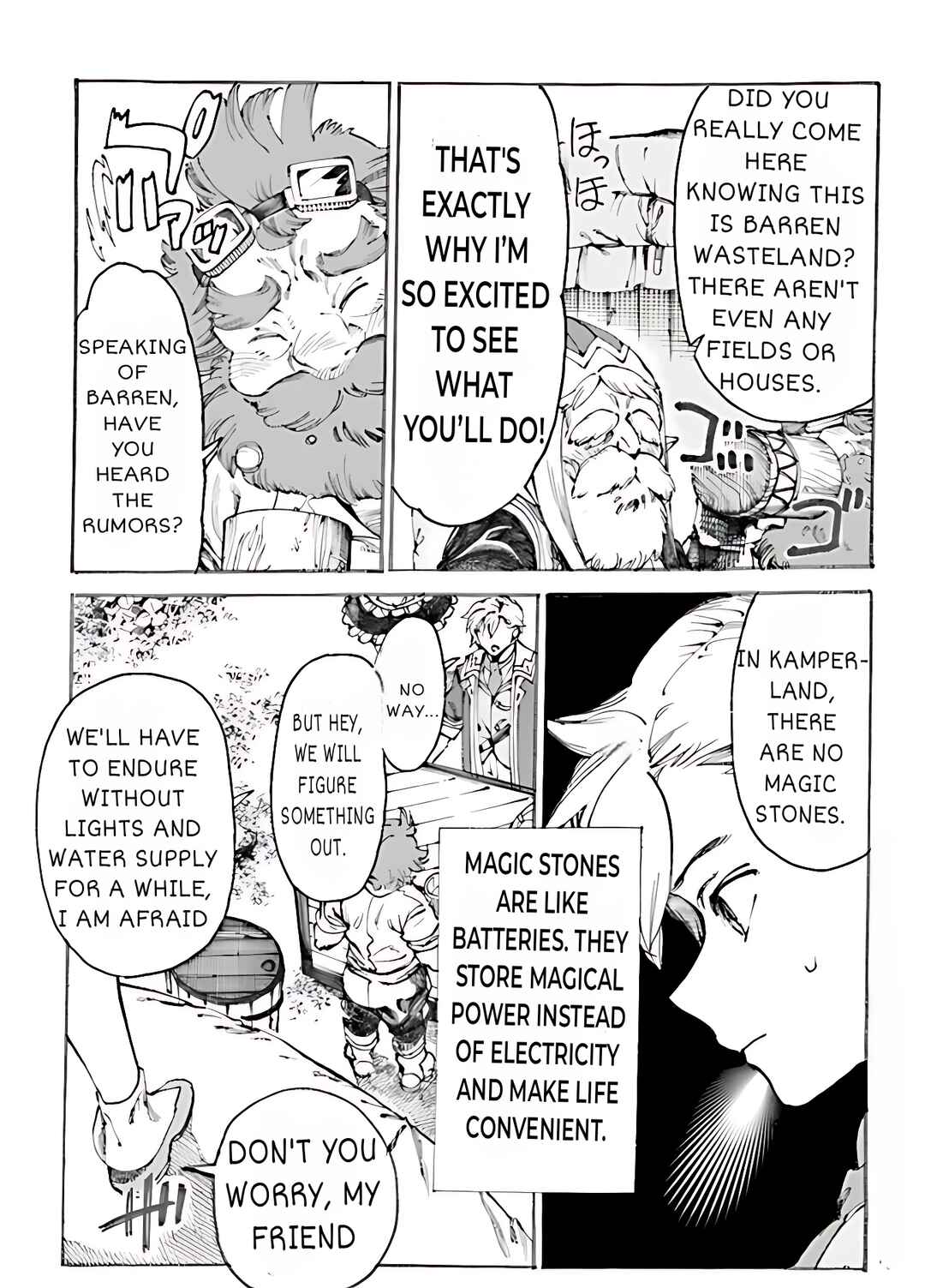 Page 3 Chapter 2.1 Tsuihou Sareta Tensei Koushaku wa, Henkyou de Nonbiri to Hatake o Tagaya Shita Katta