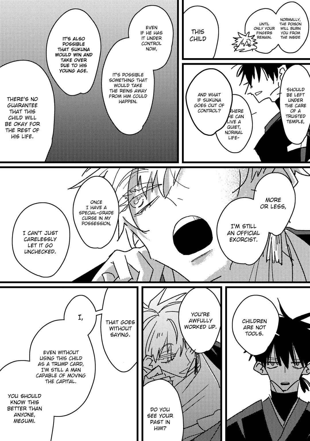 Page 11 Chapter Unknown_edeb Jujutsu Kaisen - Itoki Akebono Ten ni Haru (Doujinshi)