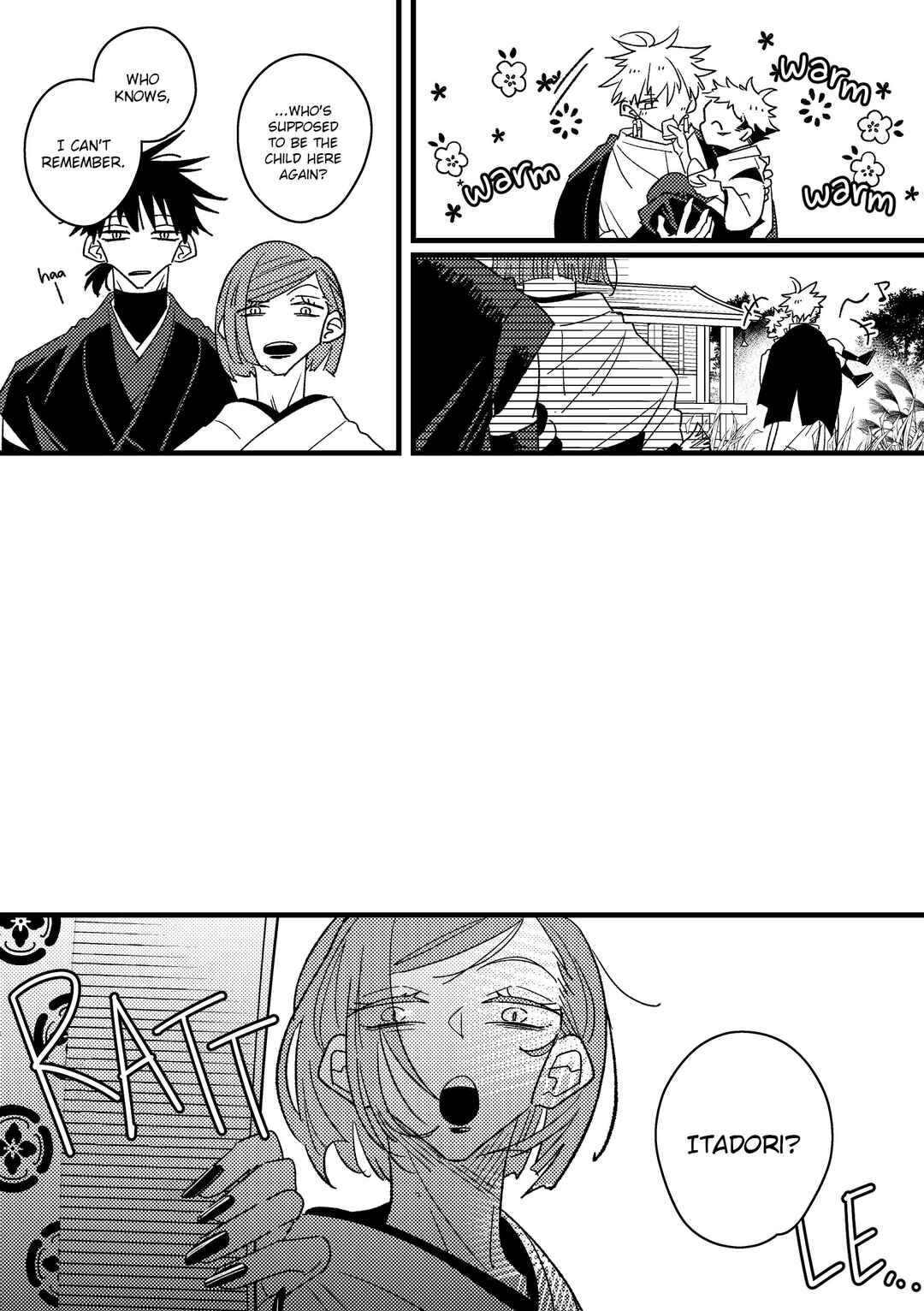 Page 55 Chapter Unknown_edeb Jujutsu Kaisen - Itoki Akebono Ten ni Haru (Doujinshi)