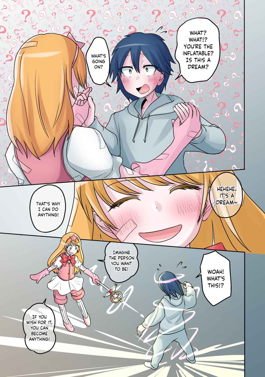 Page 3 Chapter 2 Mahou Shoujo Fuusen wo Ane kara Moratte Nani ka ni Mezameru Shounen