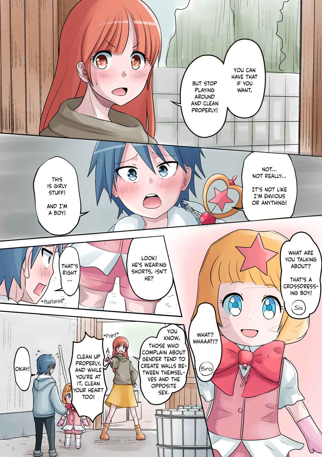 Page 5 Chapter 1 Mahou Shoujo Fuusen wo Ane kara Moratte Nani ka ni Mezameru Shounen
