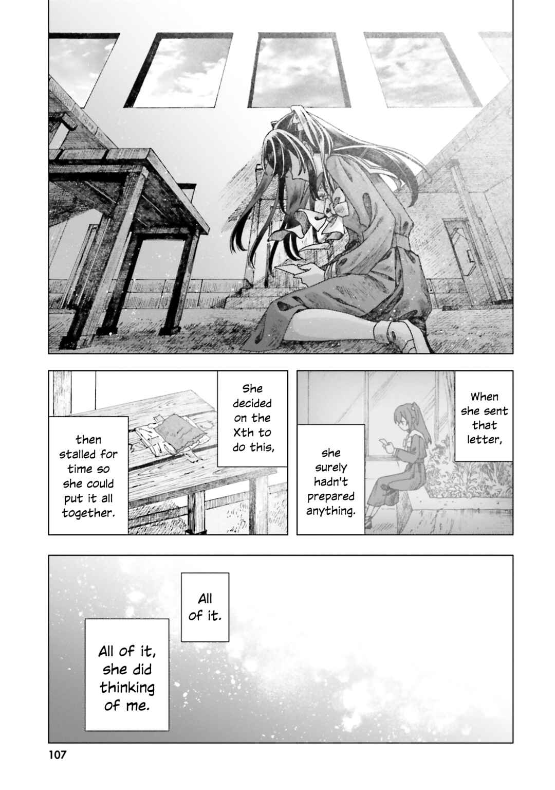 Page 27 Chapter 3 Haikei, Arishi Hi ni Saku Hanatachi e