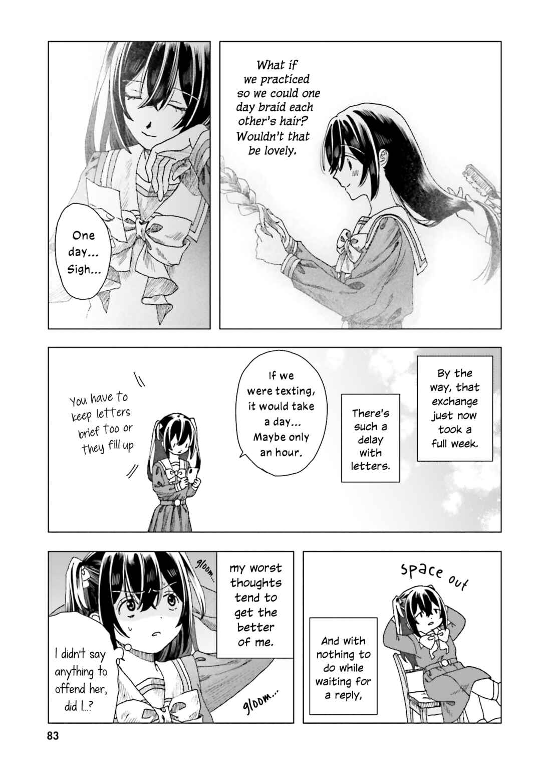 Page 3 Chapter 3 Haikei, Arishi Hi ni Saku Hanatachi e