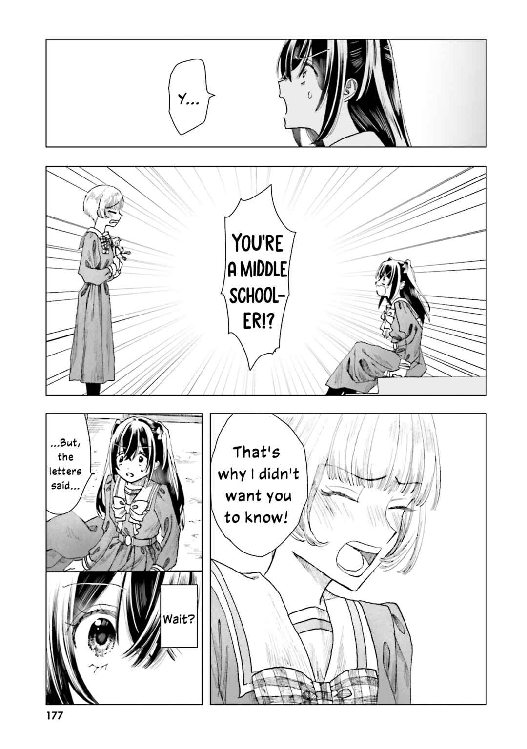 Page 28 Chapter 5 Haikei, Arishi Hi ni Saku Hanatachi e