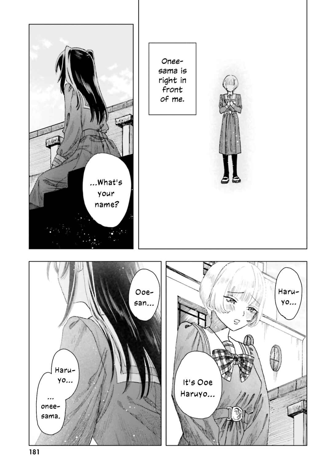Page 32 Chapter 5 Haikei, Arishi Hi ni Saku Hanatachi e