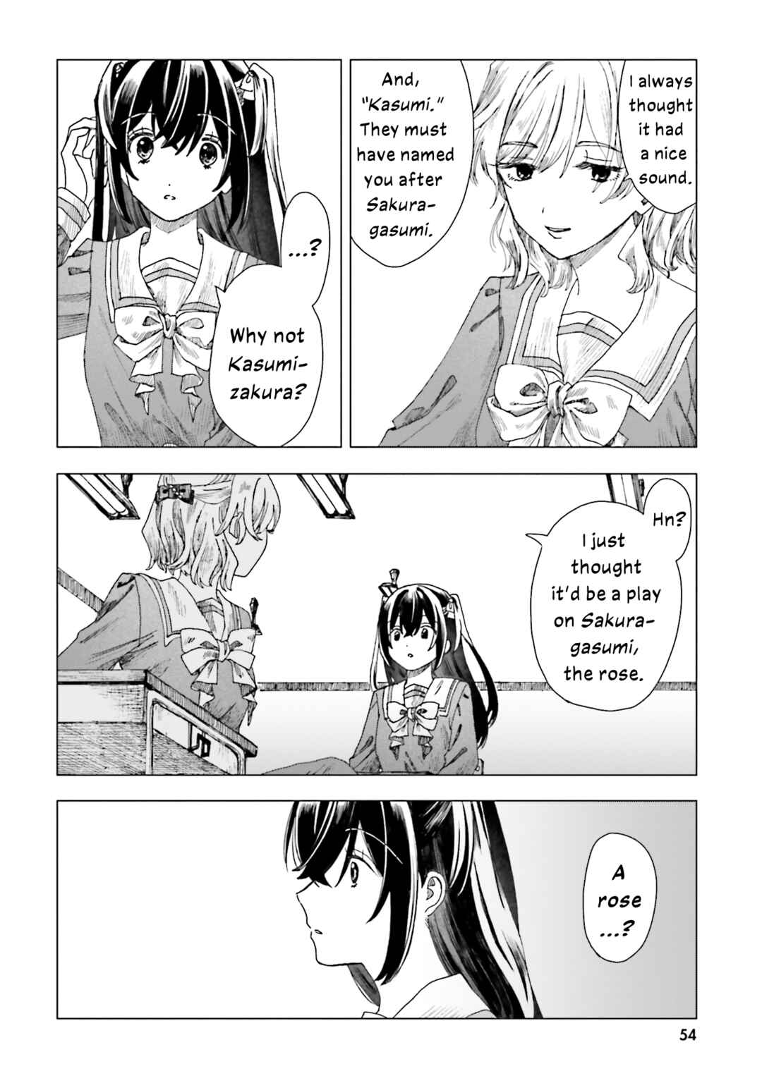Page 10 Chapter 2 Haikei, Arishi Hi ni Saku Hanatachi e