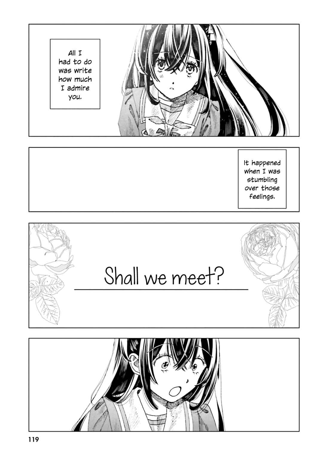 Page 5 Chapter 4 Haikei, Arishi Hi ni Saku Hanatachi e