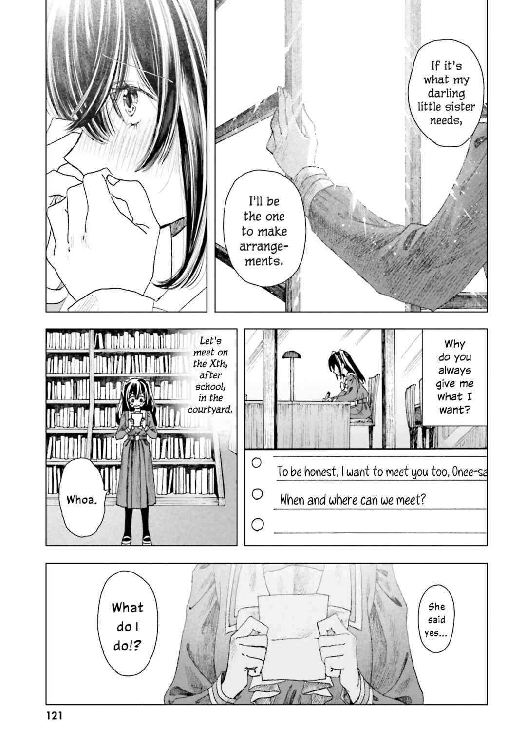 Page 7 Chapter 4 Haikei, Arishi Hi ni Saku Hanatachi e