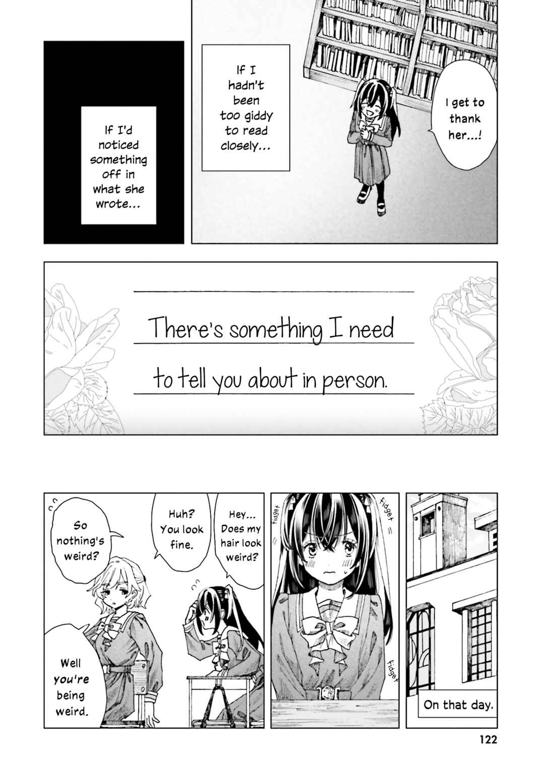 Page 8 Chapter 4 Haikei, Arishi Hi ni Saku Hanatachi e