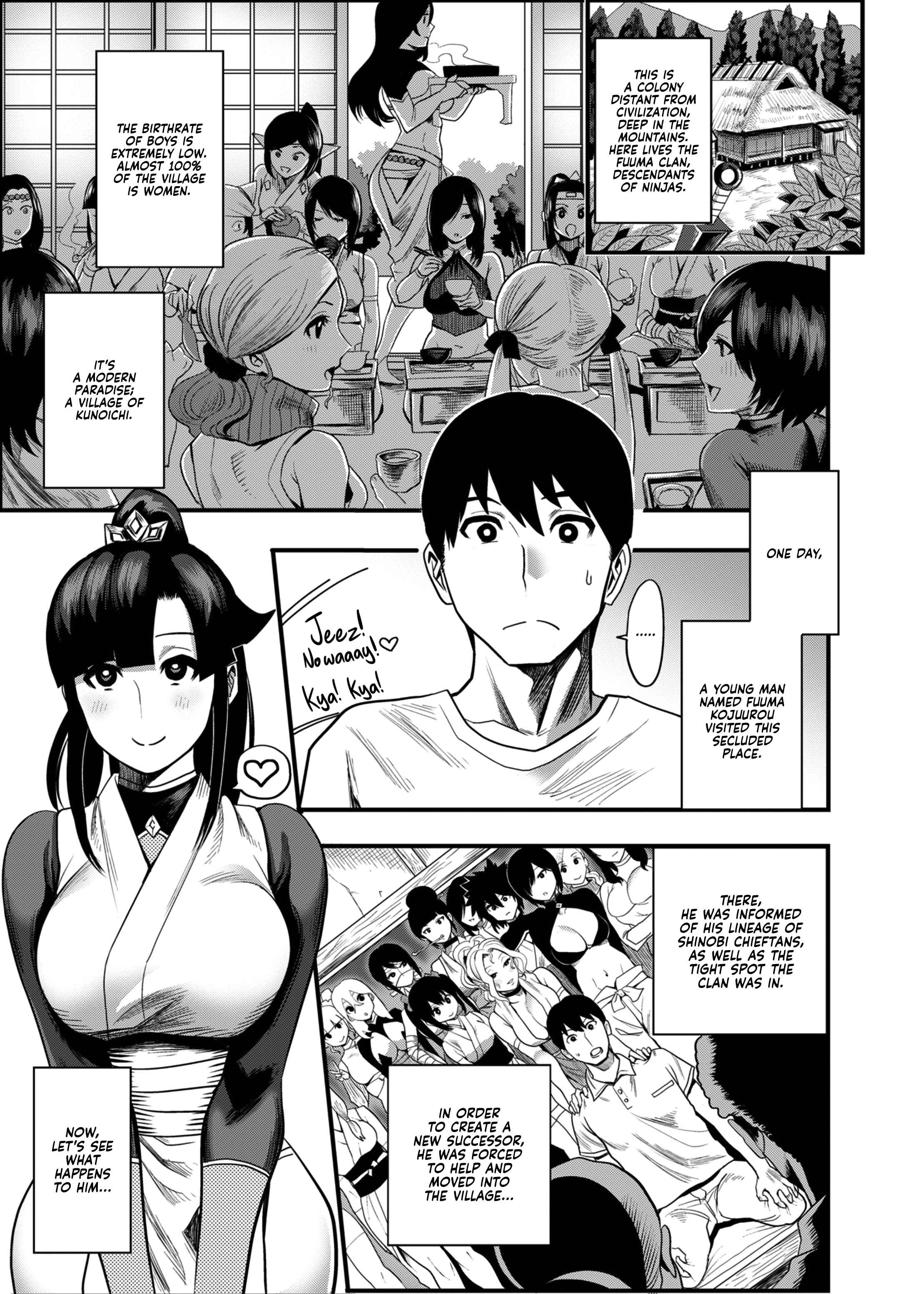 Page 4 Chapter 2 Oideyo! Kunoichi no Sato