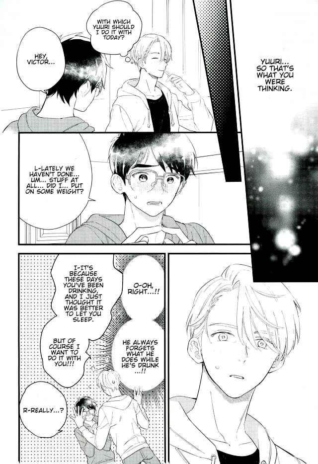 Page 15 Chapter Unknown_80dc Yuri!!! on Ice - Yotta Katsuki Yuuri wa Nandemo Shitekureru ♥ (Doujinshi)