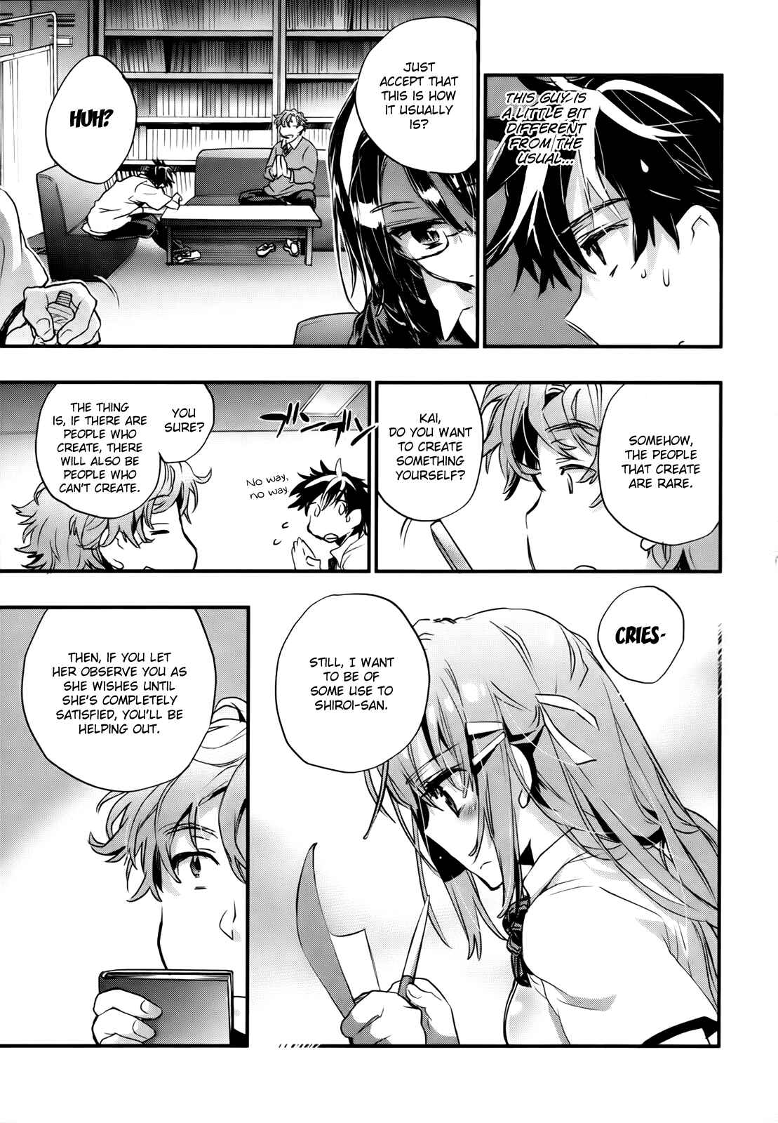Page 3 Chapter 9 Onna no Ko ga H-na Manga Egaicha Dame Desuka?